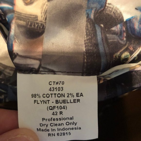 Heavy Weight Larry Flynt Sports Coat - Picture 2 of 5